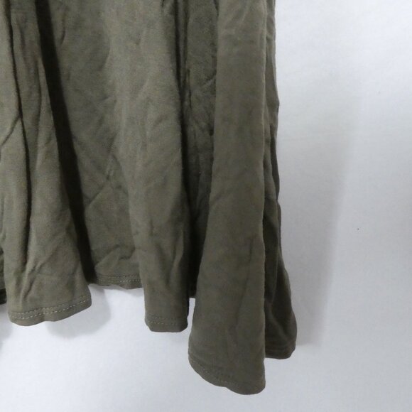 REVAMPED By Sirens | small | Khaki Sleeveless Dress With Back Button Detail - Picture 16 of 16